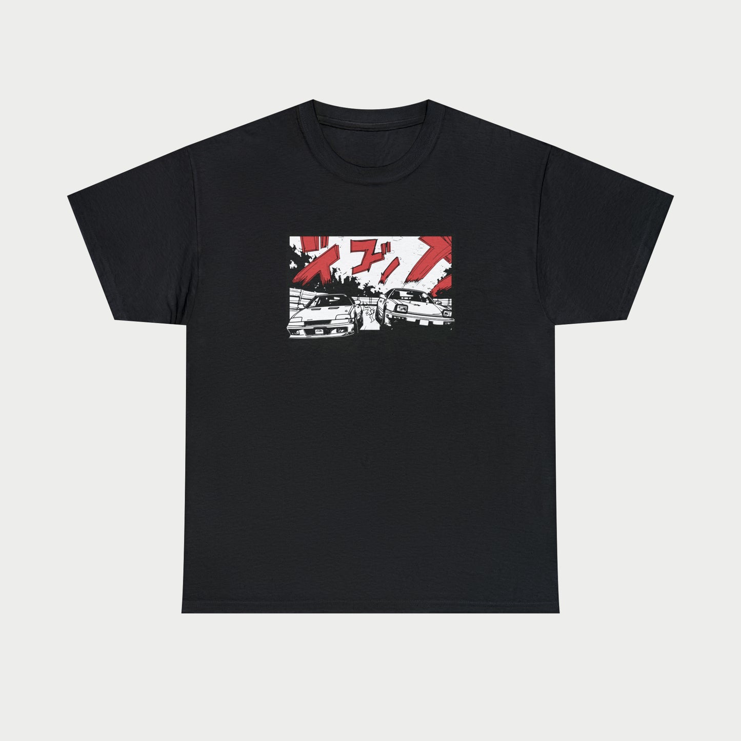 INITIAL D RACER - HONDA CR-X AND TOYOTA AE86 T-SHIRT