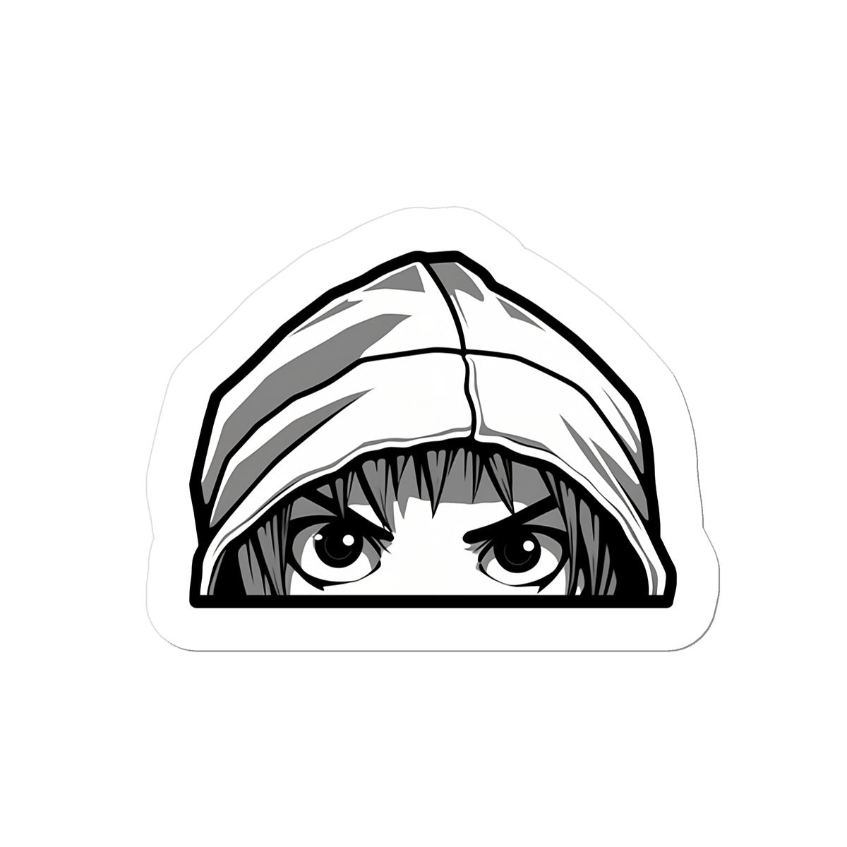 ANIME BOY PEEKER - VINYL KISSCUT PEEKER STICKER Sticker